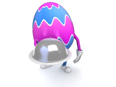 Easter Egg and Plattr Easter Egg and Plattr